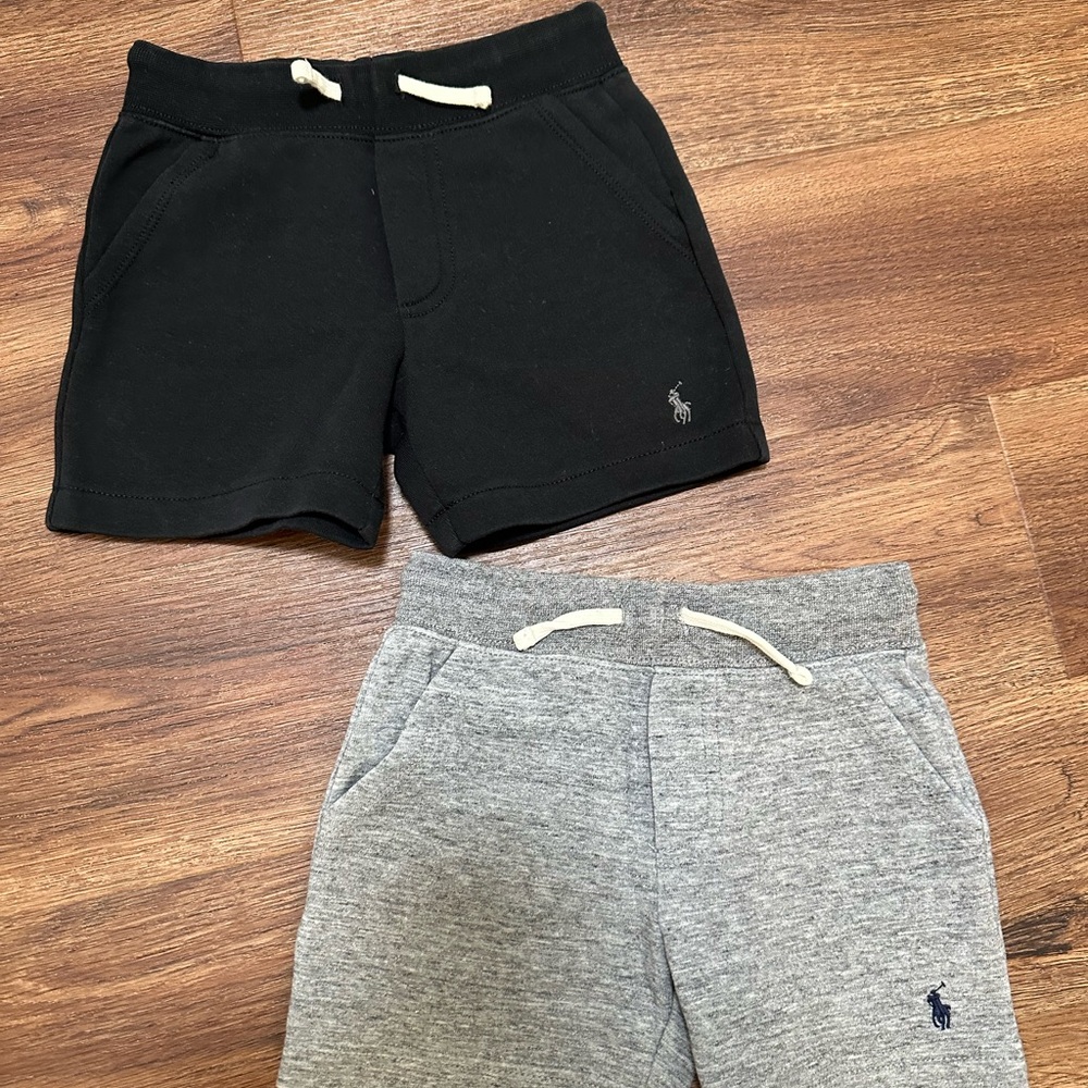 Polo by Ralph Lauren Kids Shorts in Black and Gray
